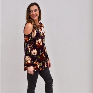 Becca Tunic Plum Floral